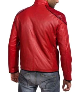 Zachary Levi Movie Shazam Billy Batson Costume Leather Jacket