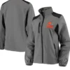 Zion Cleveland Browns Full-Zip Grey Jacket