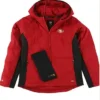 Zola Swift San Francisco 49ers Red Hooded Jacket