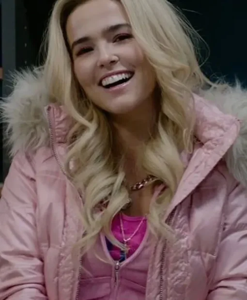 Zombieland Double Tap Madison Shearling Pink Jacket