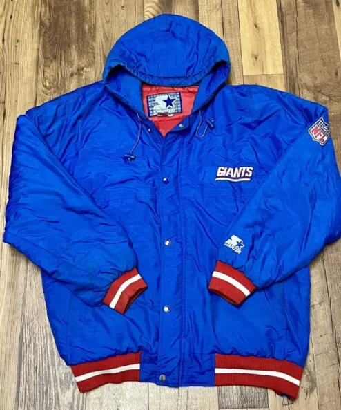 NFL New York Giants Vintage Starter Jacket - LJB