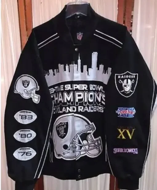 buy Oakland Raiders Championship Jacket sale