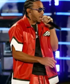 iHeartRadio 2024 Ludacris Red Leather DTP Shirt