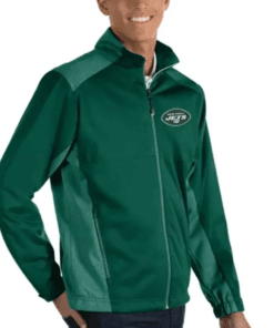 New York Jets Kenna Lang Green Track Jacket