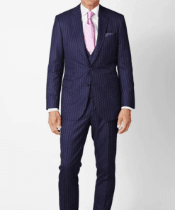 Conor McGregor Fuck You Navy Blue Suit