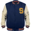 Syracuse S Letterman Varsity Jacket For Sale