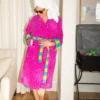 poppi pink bathrobe sale