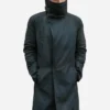 yan Gosling Blade Runner 2049 K Leather Trench Coat Front