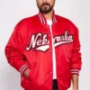 90’s University Of Nebraska Red Jacket