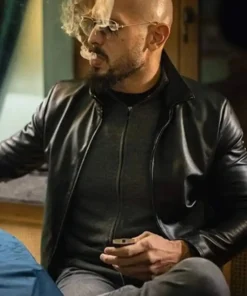 Andrew Tate Top G Stylish Black Leather Jacket