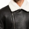 B-3 Aviator Shearling Sheepskin Leather Jacket