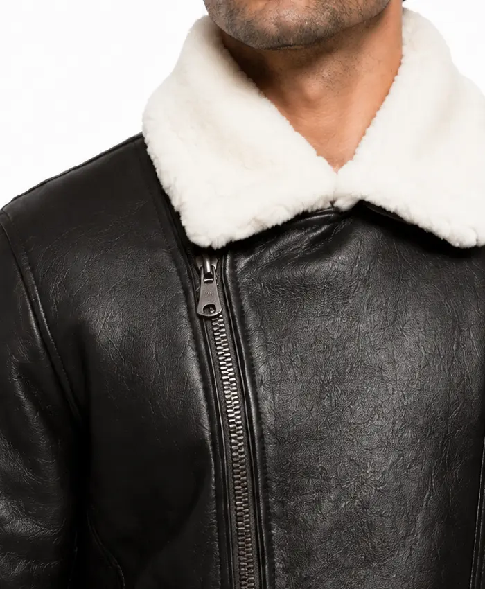 B-3 Aviator Shearling Sheepskin Leather Jacket