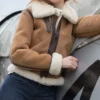 B-3 Tan Suede Leather Jacket