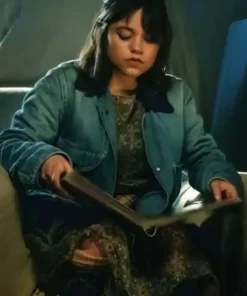Beetlejuice Beetlejuice 2024 Jenna Ortega Blue Coat