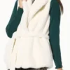 Buy Access Hollywood Christie Brinkley White Fur Vest For Men And Women