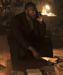 Buy Aldis Hodge TV-Series Cross 2024 Alex Cross Brown Trench Coat For Unisex