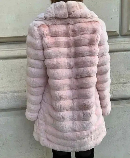 Buy Chinchilla Pink Fur Jacket For Sale