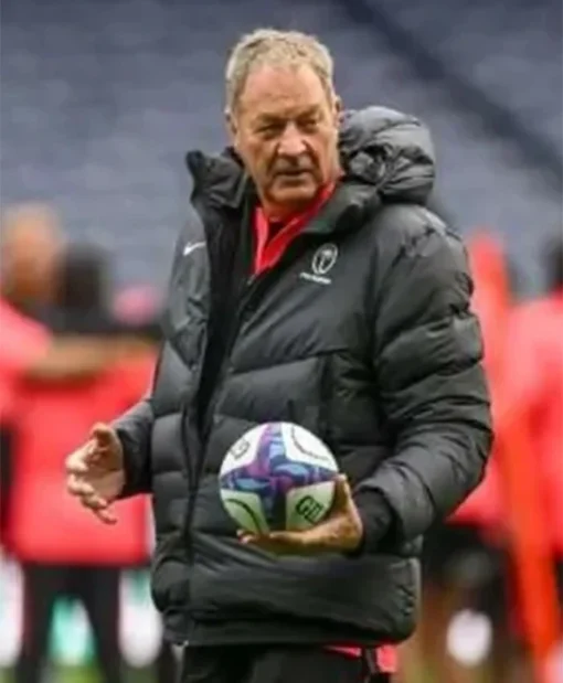 Buy Mick Byrne Head Coach Black Puffer Down Jacket For Men And Women