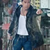 Buy Movie John Wick Chapter 4 Donnie Yen Black Leather Jacket For Sale