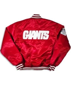 Buy New York Giants 80’s Super Bowl Red Varsity Jacket For Men And Women
