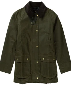 Buy Now From Season 03 Green Waxed Rain Jacket For Men And Women