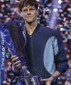 Buy Now Jannik Sinner 2024 Nitto ATP Finals Blue Track Jacket For Men And Women