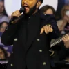 Buy Now John Legend Harris Walz Campaign Rally Black Coat For Men And Women