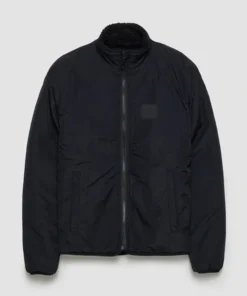Buy Now Sherpa Reversible Black Jacket For Men And Women