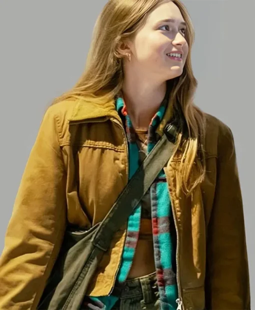 Buy Now The Agency India Fowler Brown Cotton Jacket For Men And Women