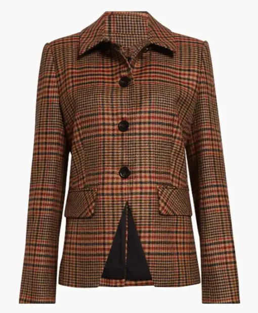 Buy Now The Today Show Hoda Kotb Brown Plaid Blazer For Men And Women