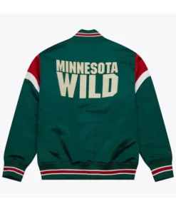 Buy Pike Minnesota Wild Green Letterman Varsity Jacket For Men And Women