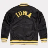 Buy Ralph Iowa Hawkeyes Black And Brown Letterman Varsity Jacket For Men And Women