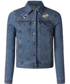 Buy Stegaro Armor Of Denim Heart Of Fire Blue Jacket For Men And Women