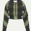 Buy The Sex Lives of College Girls Season 03 Renee Rapp Green Plaid Jacket For Unisex