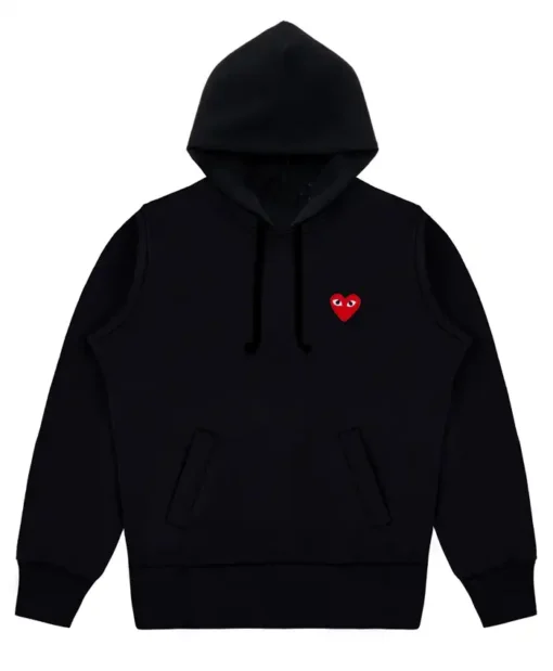CDG Play Black Hoodie