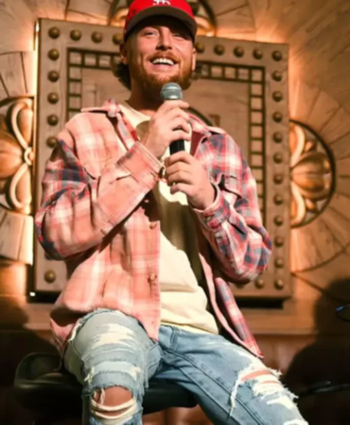 CMA Awards Bailey Zimmerman Plaid Shirt