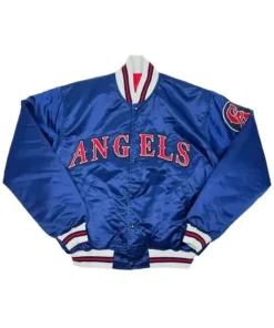California Angels Blue Varsity Jacket