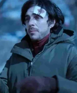 Celebrity Felix Bell TV Series In The Dark S02 Green Jacket