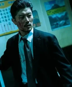 Choi Mu-Jin My Name Black Cotton Blazer Suit