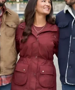 Christmas Under The Lights Heather Hemmens Parka Jacket