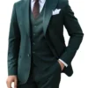 Dark Green Wedding Slim Fit Suit