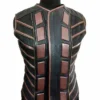 Dark Matter Anthony Lemke Black And Brown Vest