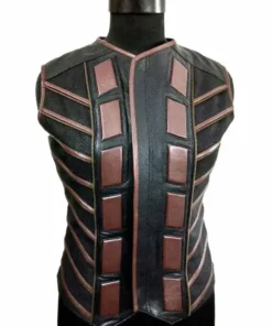 Dark Matter Anthony Lemke Black And Brown Vest