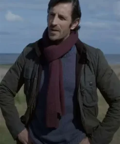 Eoin Macken TV-Series Tis the Season To Be Irish Sean Green Cotton Jacket For Men And Women