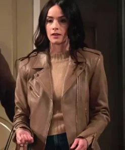 Extended Family S01 Abigail Spencer Leather Jacket