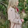 Fiona Gubelmann TV-Series Tis the Season to Be Irish  Beige Trench Coat For Sale