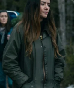 From S03 Waxed Rain Green Jacket