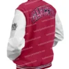 Gag City Nicki Minaj Pink And White Varsity Jacket For Unisex