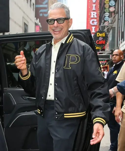 Good Morning America Jeff Goldblum Varsity Jacket