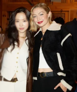 Guest in Residence pop-up Store Opening Gigi Hadid Black Jacket For Unisex